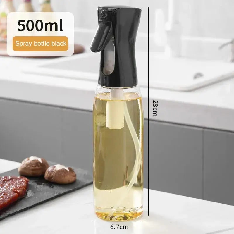 1 bote pulverizador de aceite de 200/300/500 ml para cocina, hogar, comestible, de oliva, atomizado, para freidora de aire.