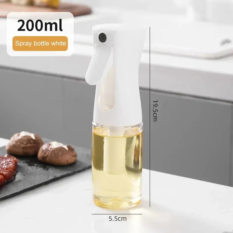1 bote pulverizador de aceite de 200/300/500 ml para cocina, hogar, comestible, de oliva, atomizado, para freidora de aire.
