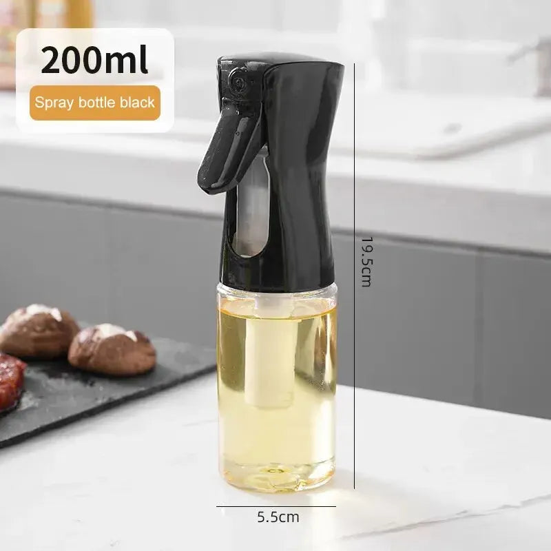 1 bote pulverizador de aceite de 200/300/500 ml para cocina, hogar, comestible, de oliva, atomizado, para freidora de aire.